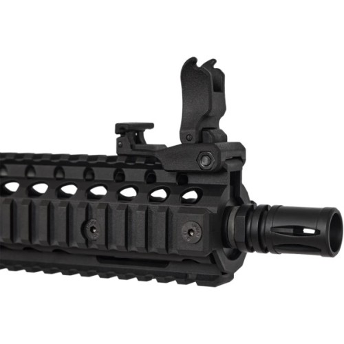 Гвинтівка страйкбольна Evolution Recon MK18 Mod 1 10.8" 6 мм Carbontech (Стартовий комплект) (SL-1002 B)