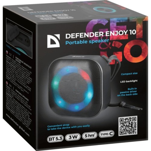 Акустична система Defender Enjoy 10 Black (65009)