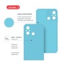 Чохол до мобільного телефона Intaleo Silicone Xiaomi Redmi 12C Light Blue (1283126600647)