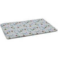 Пелюшки для собак MISOKO&CO Багаторазова з бджолами 70х80 см 2 шт блакитна (HAINMSK70045)