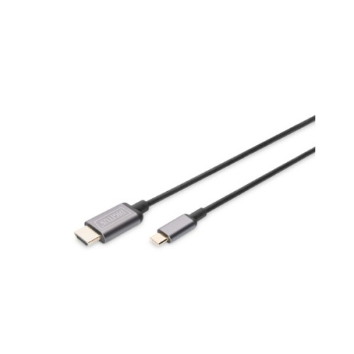 Кабель мультимедійний USB-C to HDMI M 1.8m UHD 4K Digitus (DA-70821)