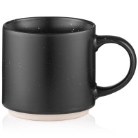 Чашка Ardesto Alcor, 420мл, кераміка, чорний (AR3475BK)