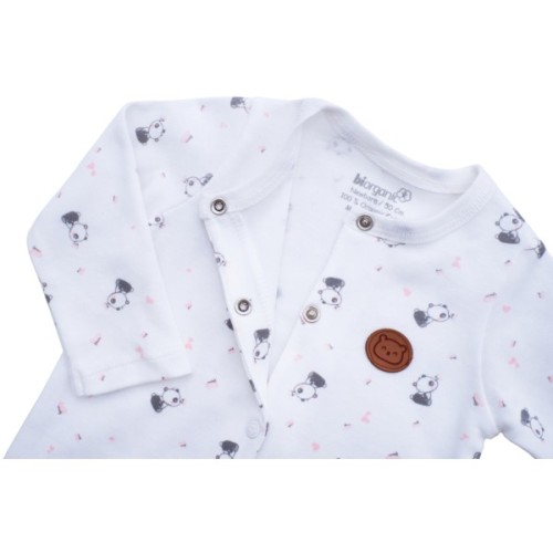 Чоловічок дитячий Bibaby з ведмедиком (60528-50G-cream)