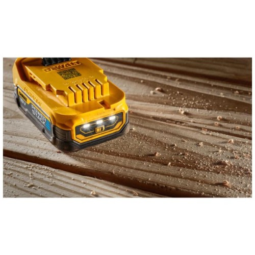 Акумулятор до електроінструменту DeWALT 18V XR Li-lon PowerStack 1.7Ah, 2 шт., вага 0.7 кг (DCBP034E2)