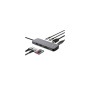 Концентратор Trust USB-C 8-in1 1xUSB-А 3.2/USB-A 2.0/2xUSB-С/HDMI/Ehernet/SD/microSD aluminium 0.15m grey (25672_TRUST)