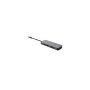Концентратор Trust USB-C 8-in1 1xUSB-А 3.2/USB-A 2.0/2xUSB-С/HDMI/Ehernet/SD/microSD aluminium 0.15m grey (25672_TRUST)