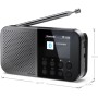 Портативний радіоприймач Sharp DR-P520 Grey (DR-P520GY)