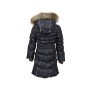 Пальто дитяче Huppa YASMINE 12020055 чорний з принтом 116 (4741468561554)