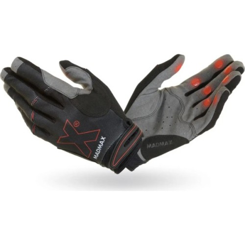 Рукавички для фітнесу MadMax MXG-103 X Gloves Black/Grey XL (MXG-103-BLK_XL)