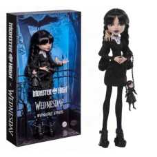 Лялька Monster High Wednesday Венздей Готичний стиль (JNJ91)