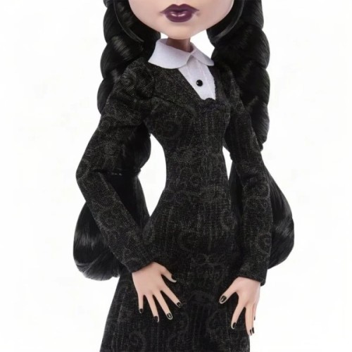 Лялька Monster High Wednesday Венздей Готичний стиль (JNJ91)