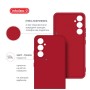 Чохол до мобільного телефона Intaleo SoftShell Samsung Galaxy A36 Red (1283126618826)
