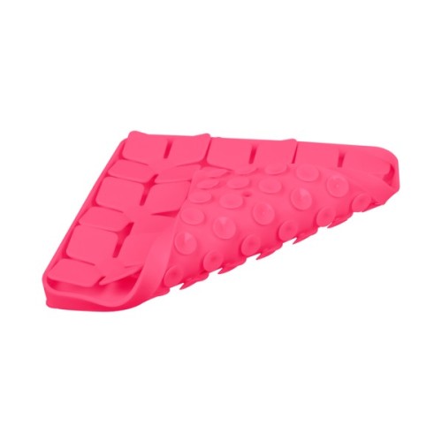 Універсальний посуд для тварин WAUDOG Silicone Килимок для пошуку корму 20х20х1.7 см рожевий (23517)