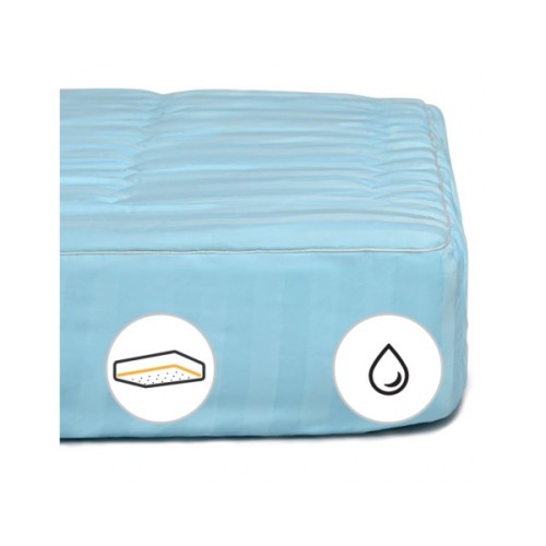 Наматрацник MirSon бавовняний Valentino Waterproof Cotton 273/1 70x130 см (2200000339126)