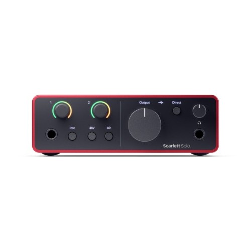 Аудіоінтерфейс Focusrite Scarlett Solo 4th Gen (234617)