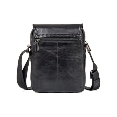 Сумка Vintage Шкіряна Чорна (14470)