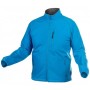 Куртка робоча Hoegert BIESE HT5K256-XL SoftShell 96% поліестер/4% еластан синя, XL (54) (HT5K256-XL)