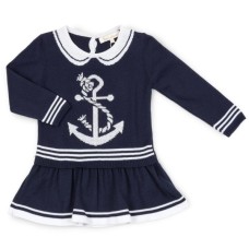 Плаття дитяче Na в'язане (GR7015-110G-blue)