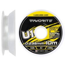 Флюорокарбон Favorite U1 FC 10m 2.0/0.235mm 8.6lb/3.89kg (1693.11.79)