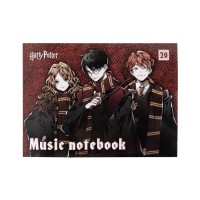 Зошит Kite для нот Harry Potter А5, 20 аркушів (HP25-405)