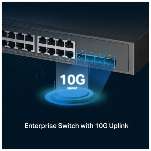 Комутатор мережевий TP-Link TL-SG3428XPP-M2