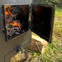Буржуйка Metalzavod 4мм з радіатором і варильною поверхнею (BP-KYIV)