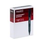 Маркер Axent Permanent Comfort Grip 2542-A, 2 мм круглий синій (2542-02-A)