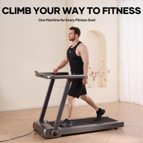 Бігова доріжка Oyeet з регулюванням нахилу Treadmill (TM-AP18Y)