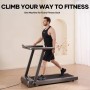 Бігова доріжка Oyeet з регулюванням нахилу Treadmill (TM-AP18Y)