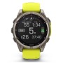 Смарт-годинник Garmin fenix 8 47mm,Saph Solar, BareTi/Graphite,AmpYe/GrphBnd (010-02906-21)