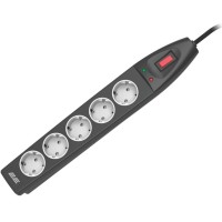 Мережевий фільтр живлення 2E 2E-SP515M5BK 5m (2E-SP515M5BK)