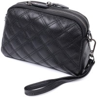 Сумка Vintage З натуральної шкіри Чорна (22807)