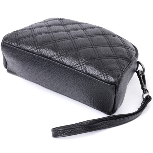 Сумка Vintage З натуральної шкіри Чорна (22807)