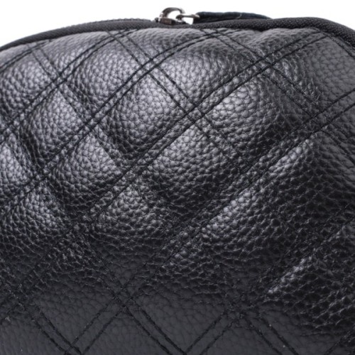 Сумка Vintage З натуральної шкіри Чорна (22807)