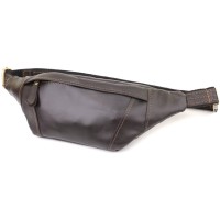 Сумка Shvigel З натуральної шкіри Коричнева (23126)