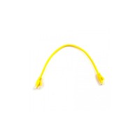 Патч-корд 0.3м, UTP, cat.5e, CU, мідь, жовтий Ritar (PCR-CU/0.3Yw / 04268)
