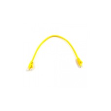 Патч-корд 0.3м, UTP, cat.5e, CU, мідь, жовтий Ritar (PCR-CU/0.3Yw / 04268)