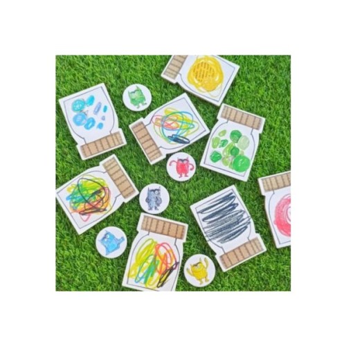 Настільна гра Feelindigo Кольоровий Монстрик (The Color Monster) українська (LFCACB181)