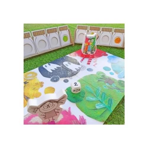 Настільна гра Feelindigo Кольоровий Монстрик (The Color Monster) українська (LFCACB181)