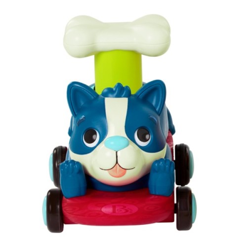 Розвиваюча іграшка Battat Машинка інерційна серії Лапкомобілі - Песик, синій (BX2505Z)