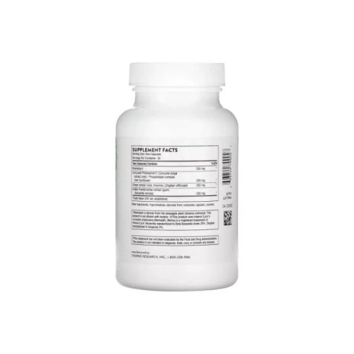 Трави Thorne Research Фітопрофен, Phytoprofen, 60 капсул (THR79904)