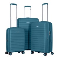 Набір валіз 2E Aero (L+M+S), сині (2E-SPP-AERO-SET3-TB)