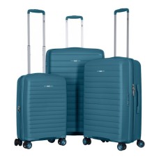 Набір валіз 2E Aero (L+M+S), сині (2E-SPP-AERO-SET3-TB)