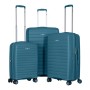 Набір валіз 2E Aero (L+M+S), сині (2E-SPP-AERO-SET3-TB)