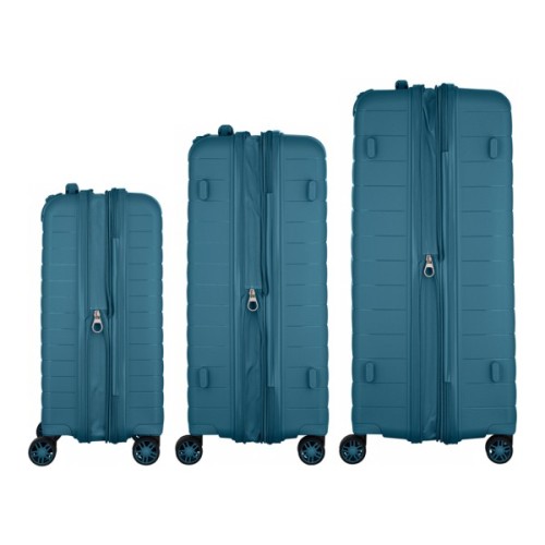 Набір валіз 2E Aero (L+M+S), сині (2E-SPP-AERO-SET3-TB)