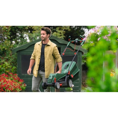 Газонокосарка Bosch UniversalRotak 37-555 1400Вт, 37см, 40л, 27-50мм, 15.5кг (0.600.8A6.501)