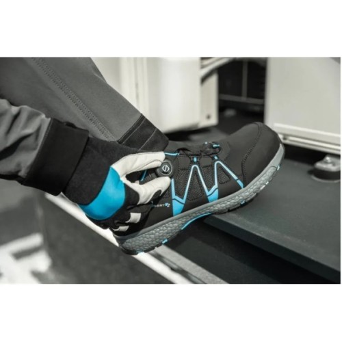 Захисні рукавиці Hoegert STOR HT5K730-10 шкіряні чорні, 10 (HT5K730-10)