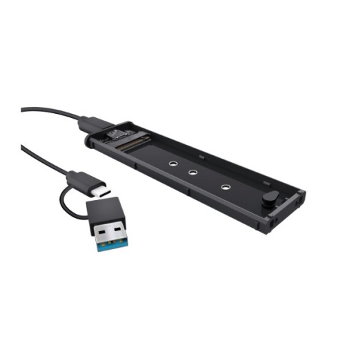 Кишеня зовнішня Trust USB-C to M.2 NVMe SSD Enclosure USB 3.2 Gen2 10Gbps aluminum black (25806_TRUST)