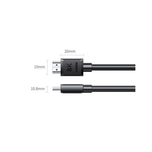 Кабель мультимедійний HDMI M to HDMI M 5.0m 8K60Hz 48Gbps black Ugreen (45434)