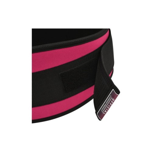 Атлетичний пояс RDX RX3 EVA Curve неопреновий Sharp Pink XS (WBE-RX3SP-XS)